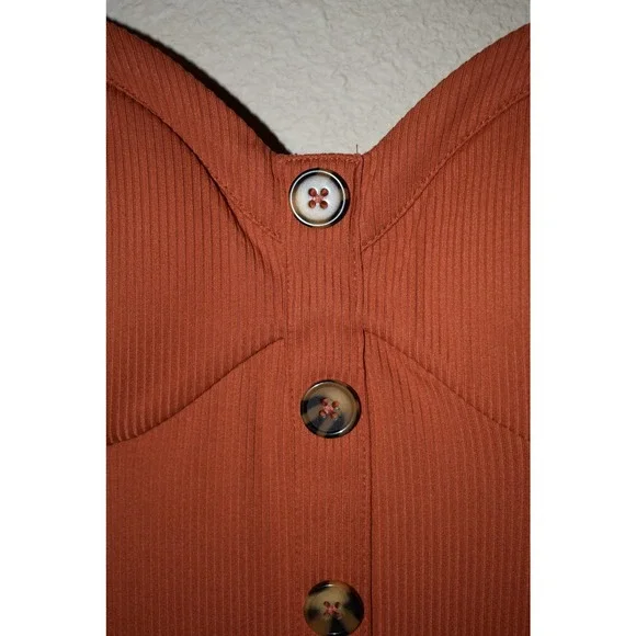 ⭐️ No Boundaries Juniors Swing Dress Orange Size XS - Picture 5 of 6